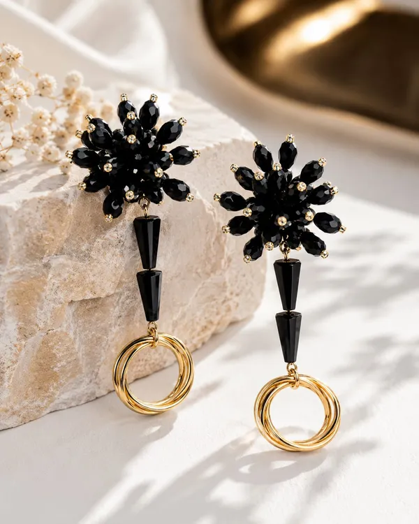 Elegant_Earrings_for_Women_Crystal_Alloy,_Copper_Hoop_Earring