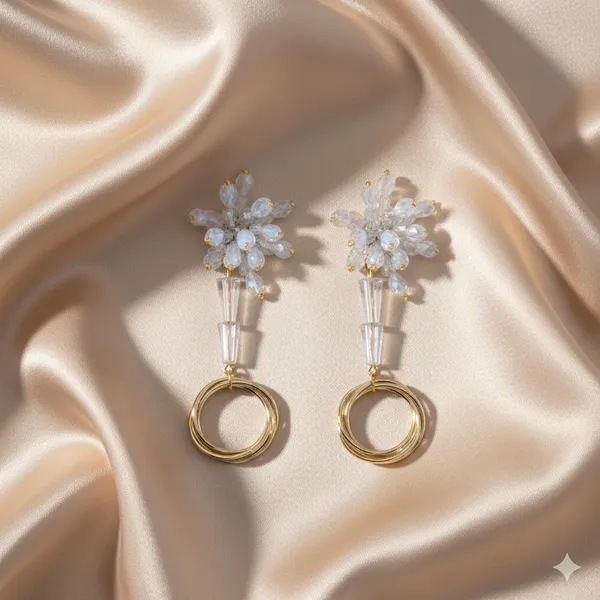 Elegant_Earrings_for_Women_Crystal_Alloy,_Copper_Hoop_Earring
