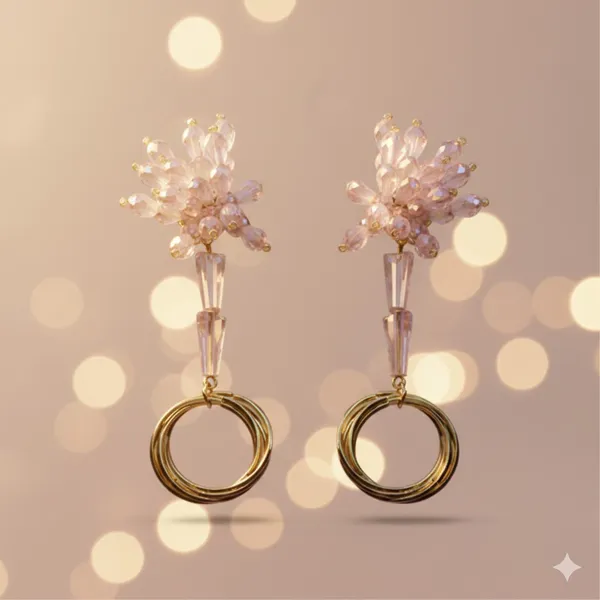 Elegant_Earrings_for_Women_Crystal_Alloy,_Copper_Hoop_Earring