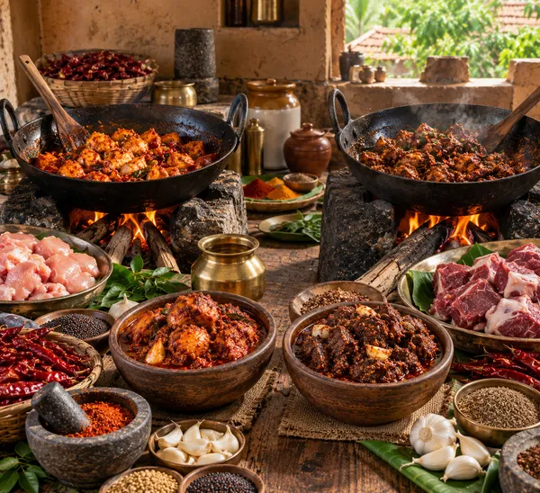 Combo_of_250gm_Homemade_Chicken_and_Mutton_Pickle_using_Woodpressed_Oil