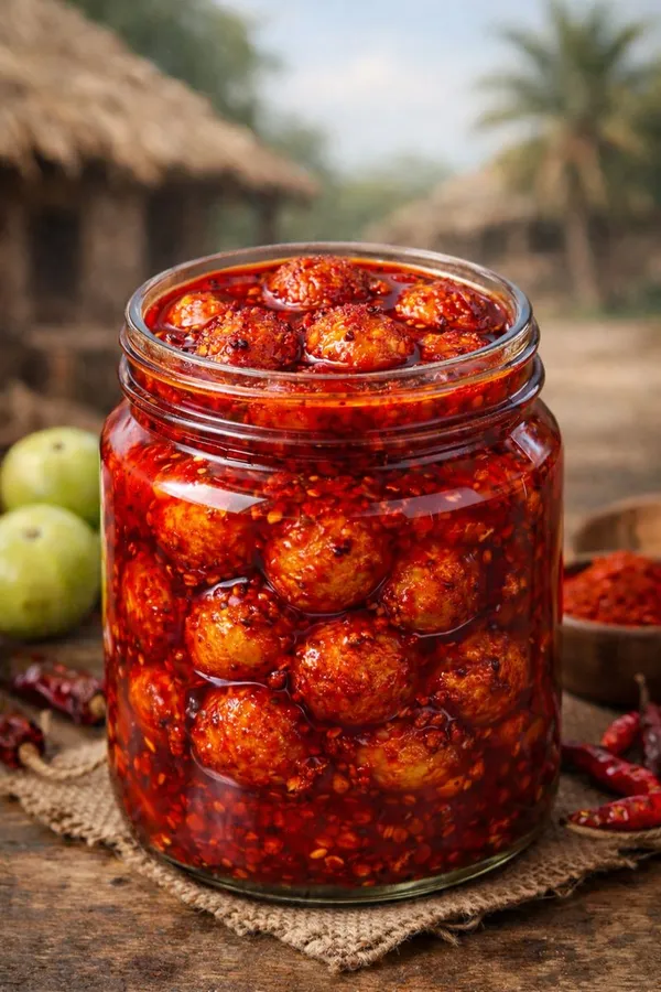 Homemade_Amla_Pickle_Using_Wood_Pressed_Oil