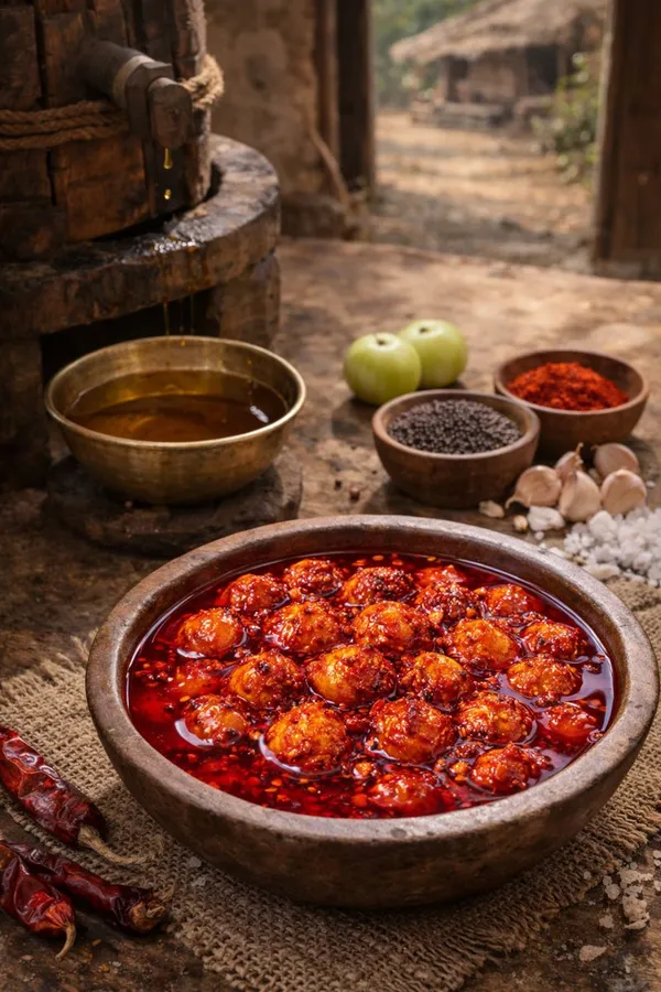 Homemade_Amla_Pickle_Using_Wood_Pressed_Oil