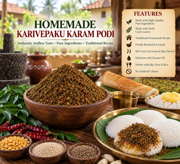 Homemade_Karivepaku_Karam_Podi
