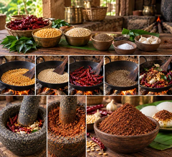 Homemade_Nalla_Karam_Podi