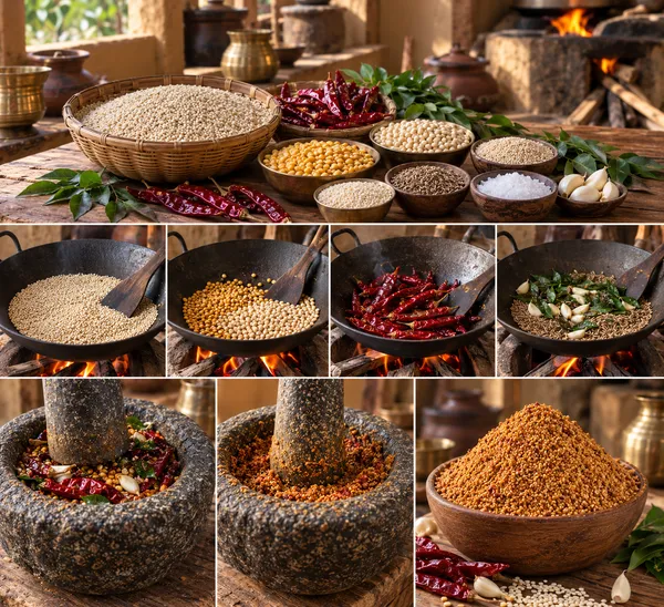 Homemade_Nuvvula_Karam_Podi
