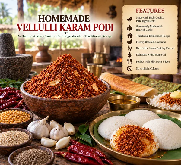 Homemade_Vellulli_Karam_Podi
