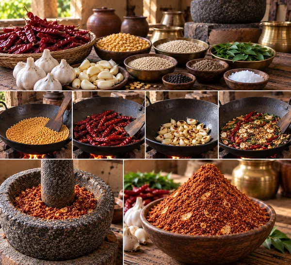Homemade_Vellulli_Karam_Podi