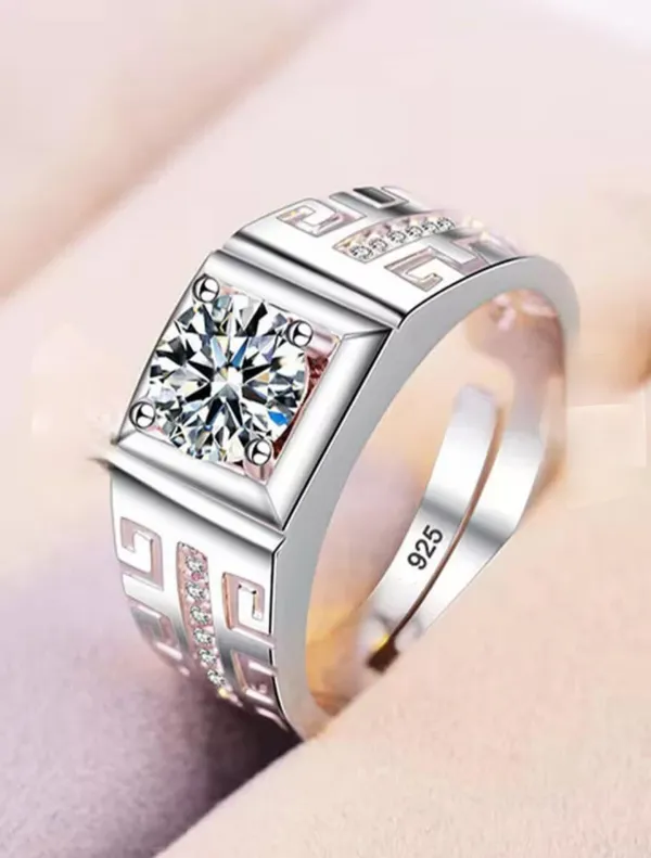 925_Sterling_Silver_Cubic_Zirconia_Ring_for_Men