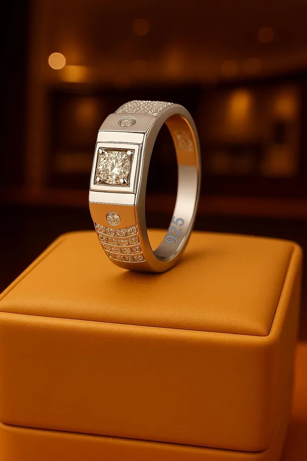 925_Sterling_Silver_Cubic_Zirconia_Ring_for_Men