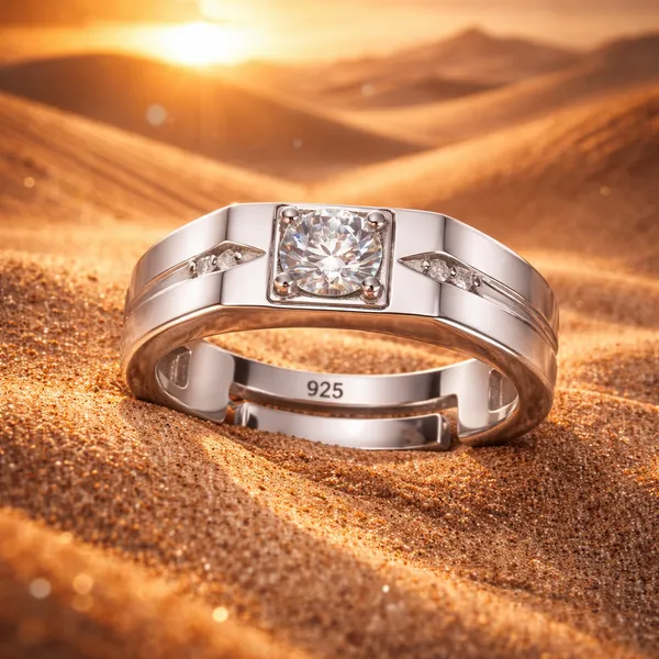 925_Sterling_Silver_Cubic_Zirconia_Ring_for_Men