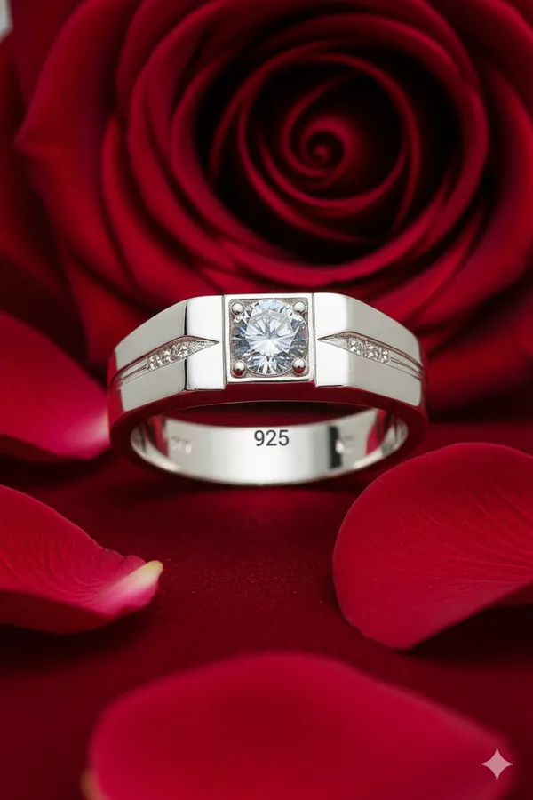 925_Sterling_Silver_Cubic_Zirconia_Ring_for_Men
