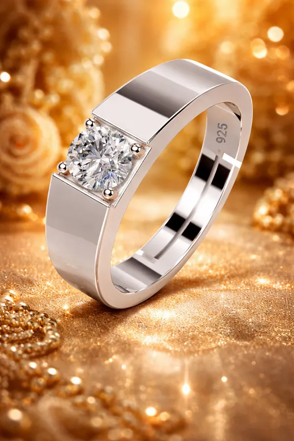 925_Sterling_Silver_Cubic_Zirconia_Ring_for_Men