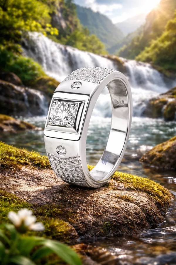 925_Sterling_Silver_Cubic_Zirconia_Ring_for_Men