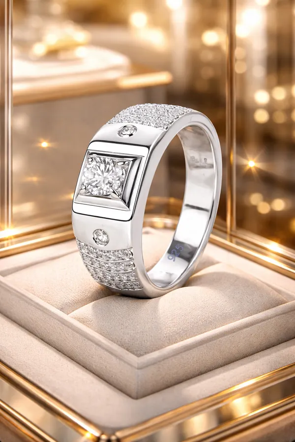 925_Sterling_Silver_Cubic_Zirconia_Ring_for_Men