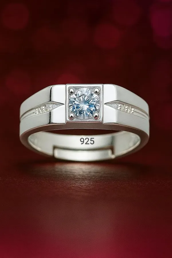 925_Sterling_Silver_Cubic_Zirconia_Ring_for_Men