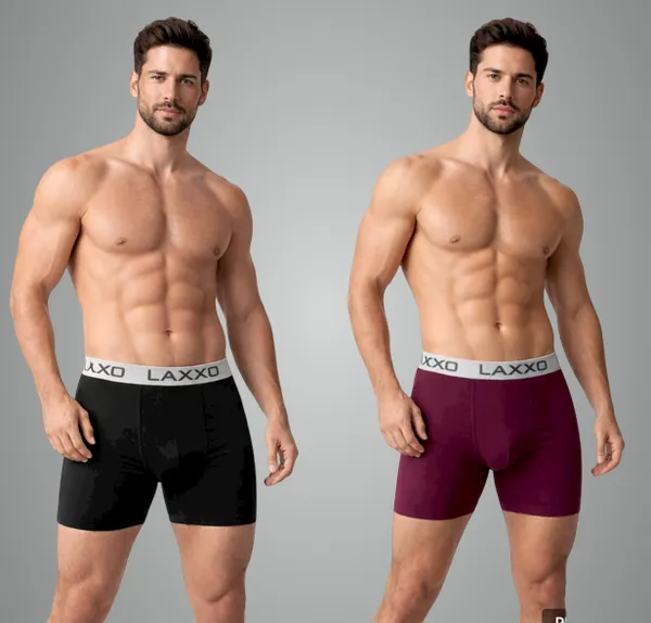 Black_And_Maroon_Soft_Touch_Lycra_Trunks_For_Men_Combo_Set_Pack_Of_2