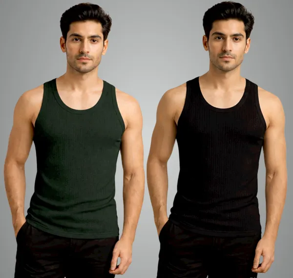 Black_And_Green_Parker_Premium_Super_Combed_Cotton_Vest_For_Men_Pack_Of_2