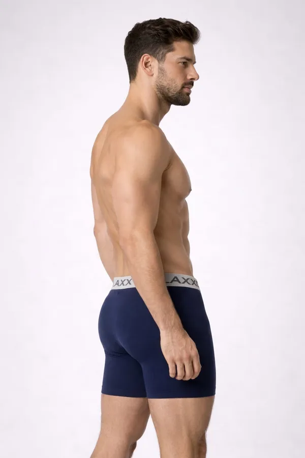 Navy_Soft_Touch_Lycra_Trunks_For_Men