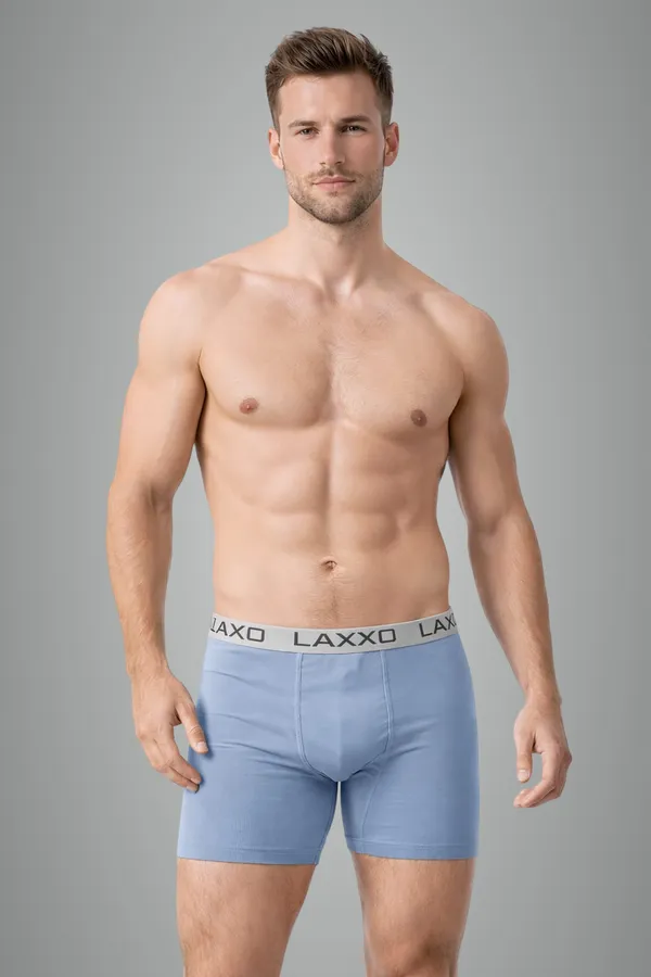 Blue_Soft_Touch_Lycra_Trunks_For_Men