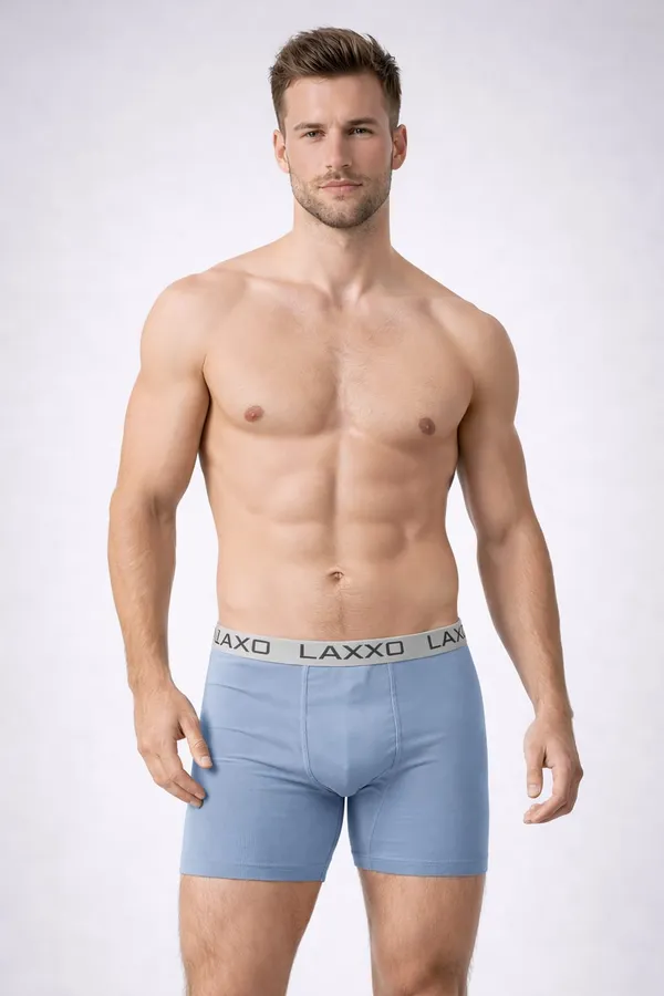 Blue_Soft_Touch_Lycra_Trunks_For_Men
