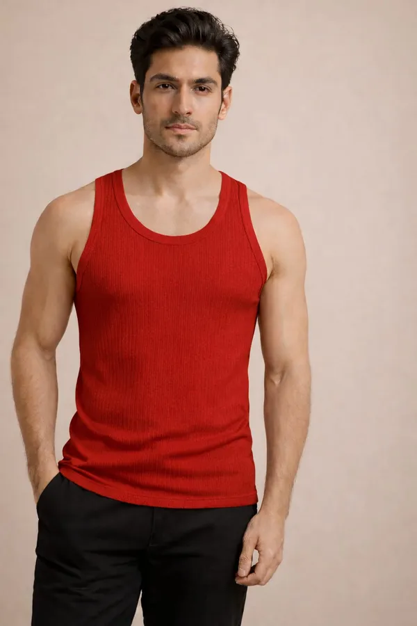 White_And_Red_Parker_Premium_Super_Combed_Cotton_Vest_For_Men_Pack_Of_2