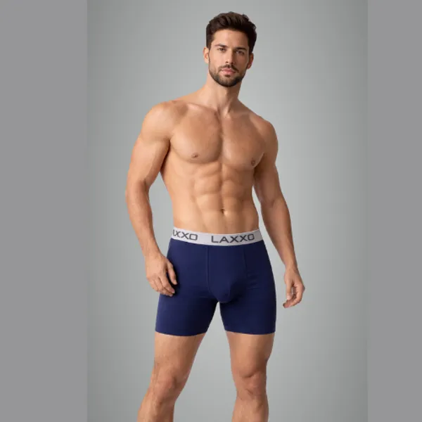 Navy_Soft_Touch_Lycra_Trunks_For_Men