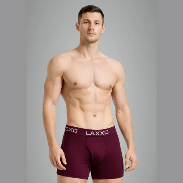 Maroon_Supima_Cotton_Elastane_Stretch_Trunk_With_Ultra_Soft_Waistband_Trunks_For_Men