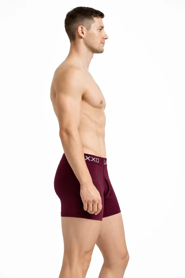 Maroon_And_Black_Supima_Cotton_Elastane_Stretch_Trunk_With_Ultra_Soft_Waistband_Trunks_For_Men_Combo_Set_Pack_Of_2