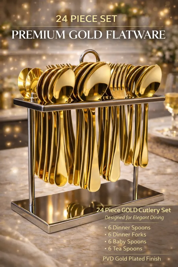 Set_Of_25_Pcs_Haritage_Full_Gold_Cutlery_Set_Of_6_Dinner_Spoon,_6_Dinner_Fork,_6_Table_Spoon,6_Tea_Spoon_and_1_Stand