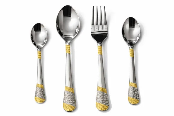 Set_of_25_Pcs_Haritage_Designer_Gold_Cutlery_Set_Of_6_Dinner_Spoon,_6_Dinner_Fork,_6_Table_Spoon,6_Tea_Spoon_and_1_Stand