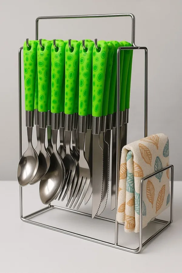 Pack_Of_25_Tansy_(Green)_Cutlery_Set__