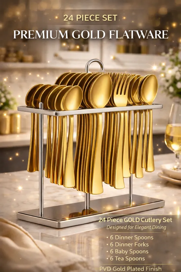 Set_Of_25_Pcs_Vintage_Full_Gold_Cutlery_Set_Of_6_Dinner_Spoon,_6_Dinner_Fork,_6_Table_Spoon,6_Tea_Spoon_and_1_Stand