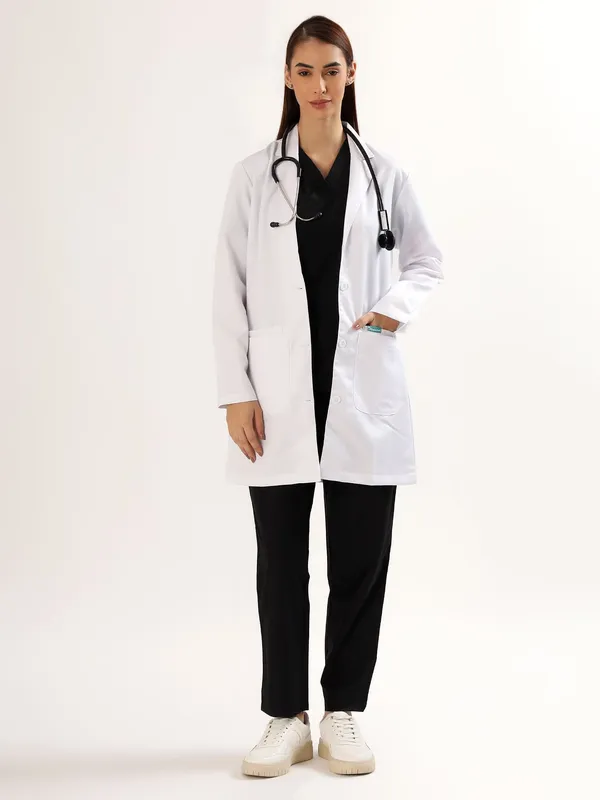 Balomel_MONARCH_|_Hidden_Pockets_|_Ultra_Soft_|_Long_Lab_Coat_For_Women