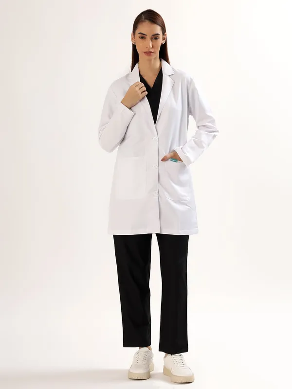 Balomel_MONARCH_|_Hidden_Pockets_|_Ultra_Soft_|_Long_Lab_Coat_For_Women