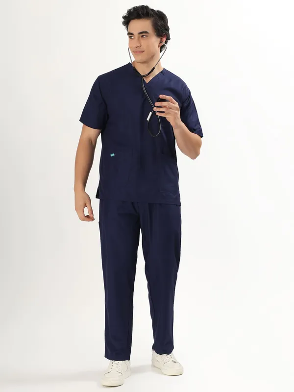 Midnight_Navy_V-Neck_Scrub_Suit_Set_Ultra_Soft_With_10_Pockets_For_Men