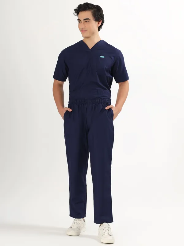 Midnight_Navy_V-Neck_Scrub_Suit_Set_Ultra_Soft_With_10_Pockets_For_Men
