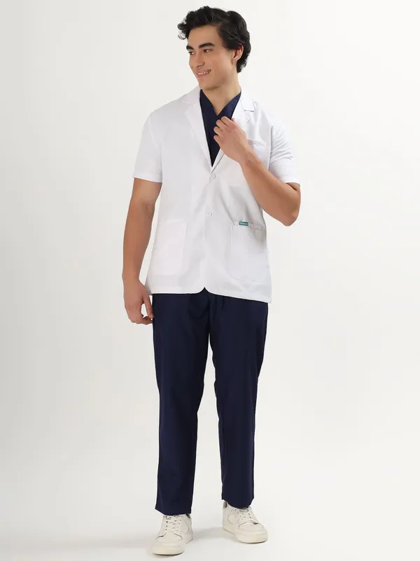 Balomel_GO_|_Hidden_Pockets_|_Ultra_Soft_|_Short_Lab_Coat_For_Men