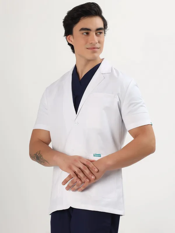 Balomel_GO_|_Hidden_Pockets_|_Ultra_Soft_|_Short_Lab_Coat_For_Men