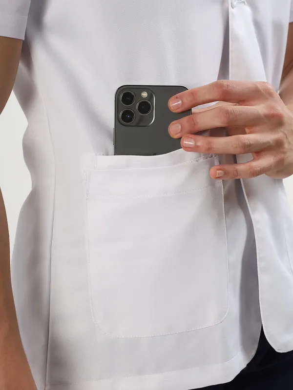 Balomel_GO_|_Hidden_Pockets_|_Ultra_Soft_|_Short_Lab_Coat_For_Men