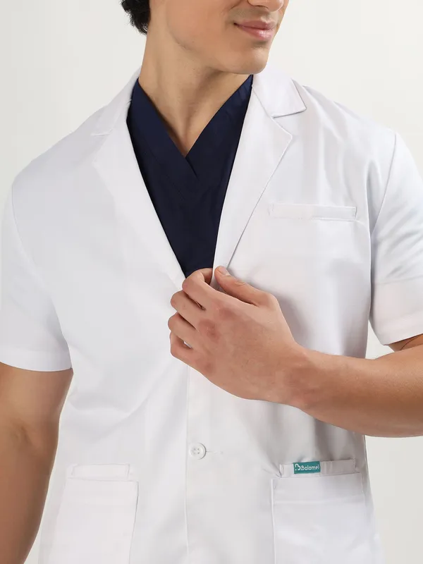 Balomel_GO_|_Hidden_Pockets_|_Ultra_Soft_|_Short_Lab_Coat_For_Men