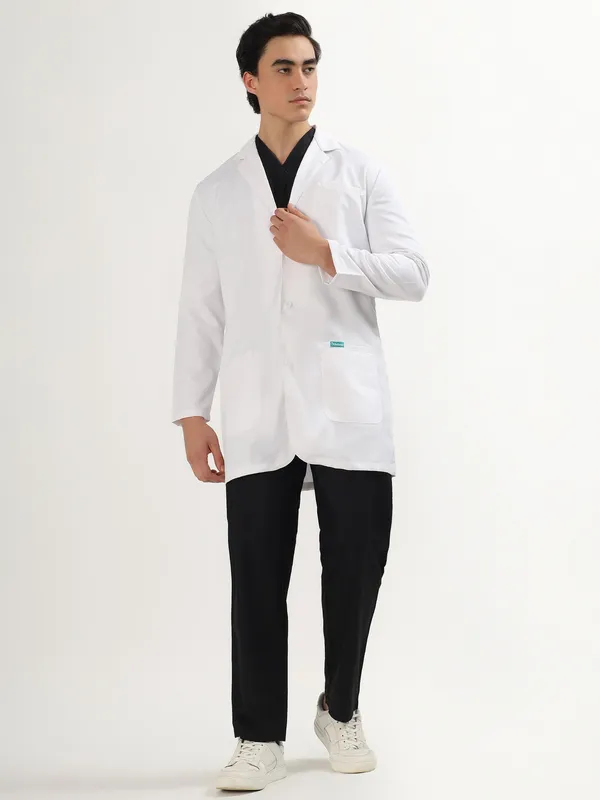 Balomel_MONARCH_|_Hidden_Pockets_|_Ultra_Soft_|_Long_Lab_Coat_for_Men