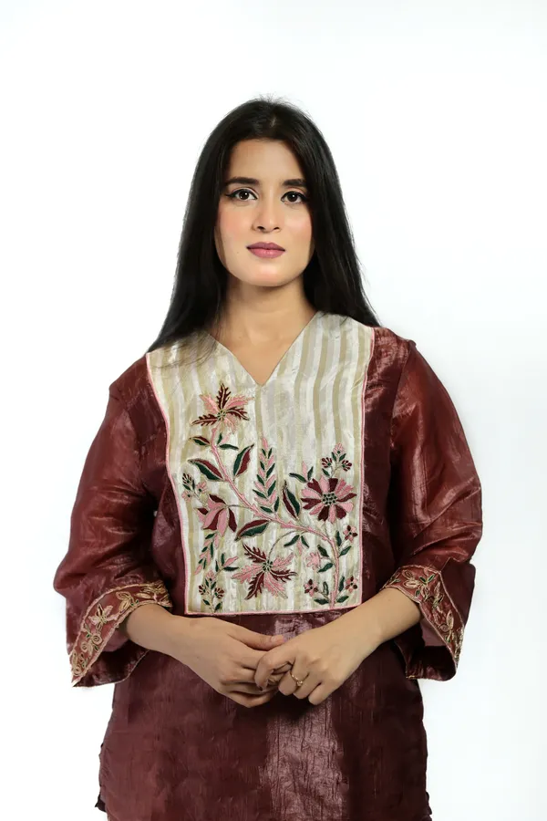 Peach_Premium_Quality_Co-Ord_Set_For_Women