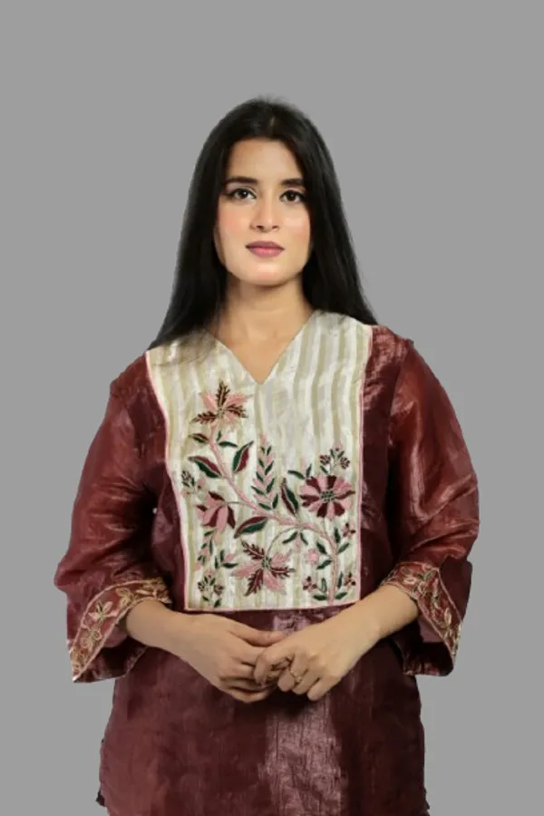 Peach_Premium_Quality_Co-Ord_Set_For_Women