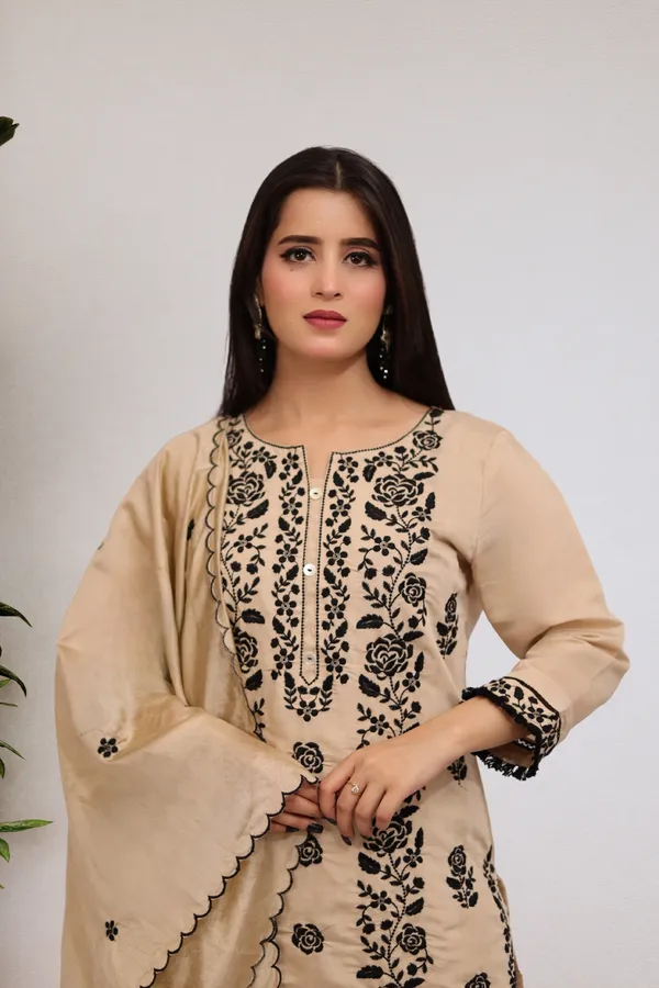 Beige_Embroidered_Ethnic_Suit_Set_With_Dupatta