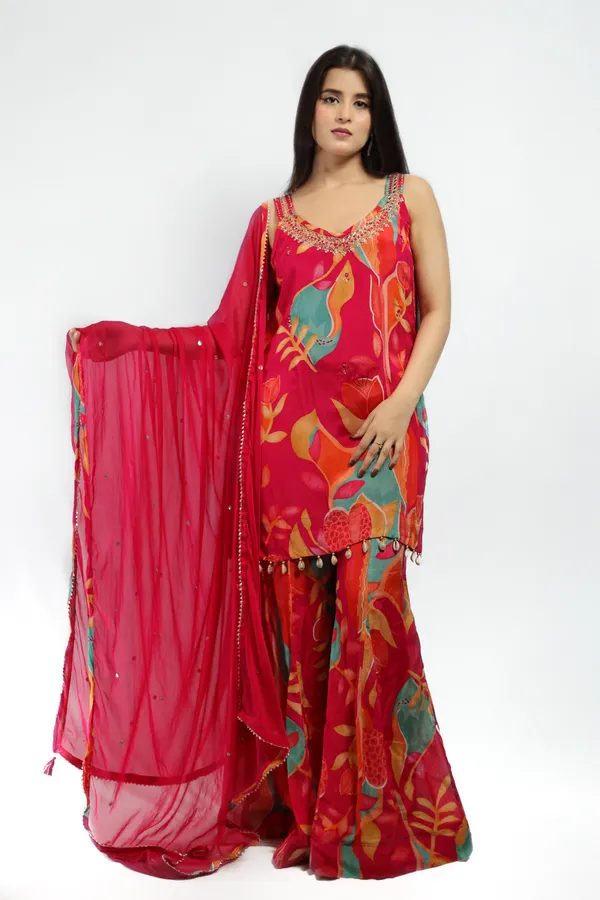 Pink_Premium_Quality_Sharara_Set_with_Duppata