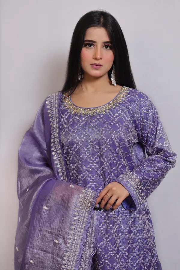 Lavender_Tissue__Silk_Palazzo_Set_For_Women