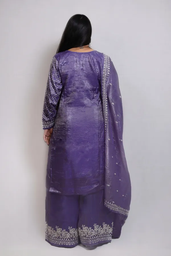 Lavender_Tissue__Silk_Palazzo_Set_For_Women