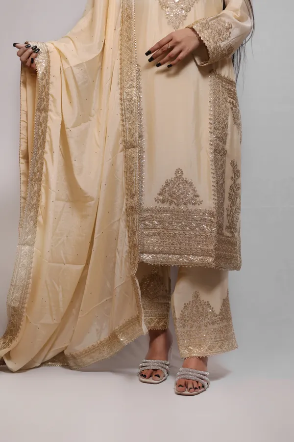 Beige_Elegant_Embroidered_Salwar_Suit_Set_With_Dupatta
