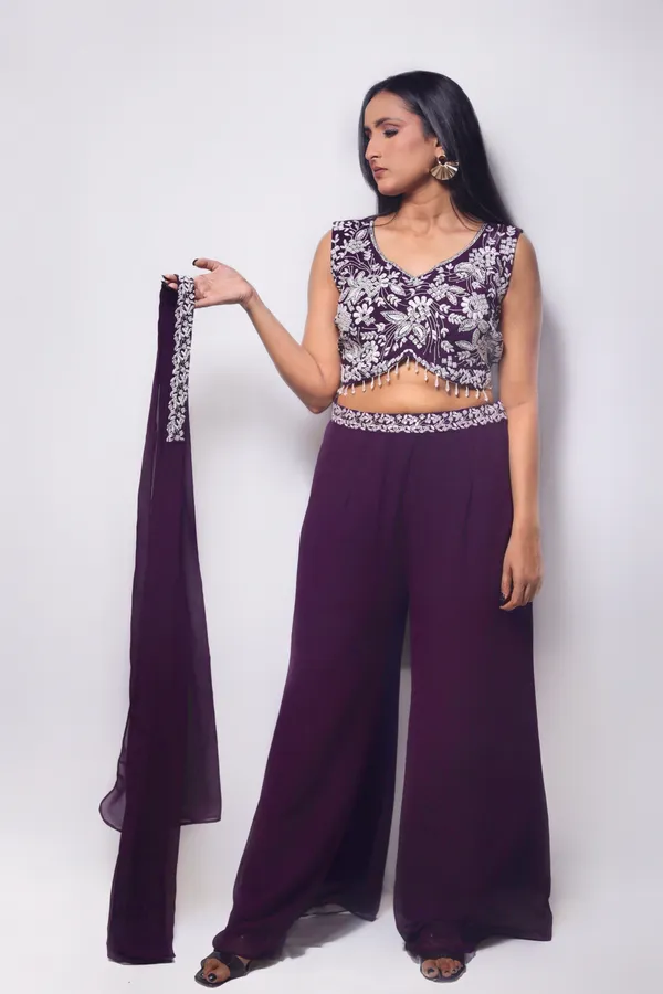 Voilet_Embroidered_Co-_ord_with_Dupatta