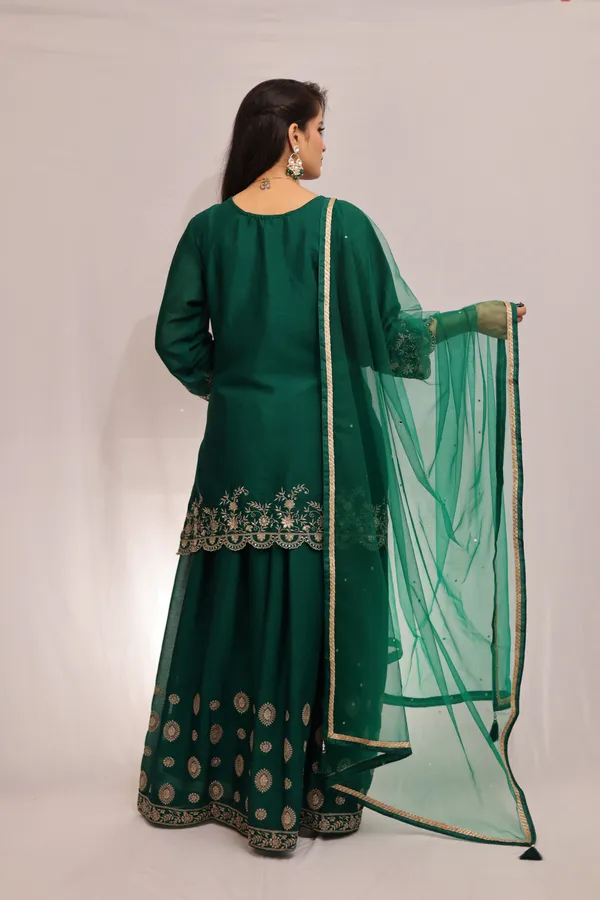 Green_Elegant_Embroidered_Palazzo_Suit_With_Dupatta